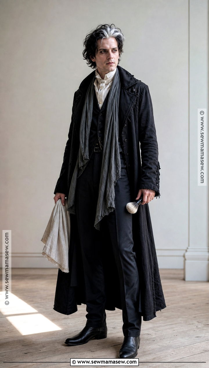 Sweeney Todd Costume With Long Black Coat - 30 Sweeney Todd Costume Ideas
