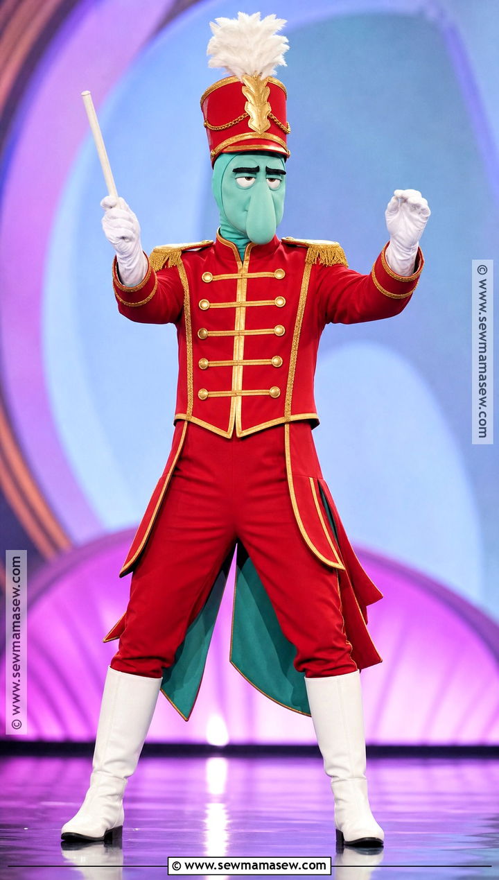 Sweet Victory Squidward Costume - 35 spongebob halloween costumes