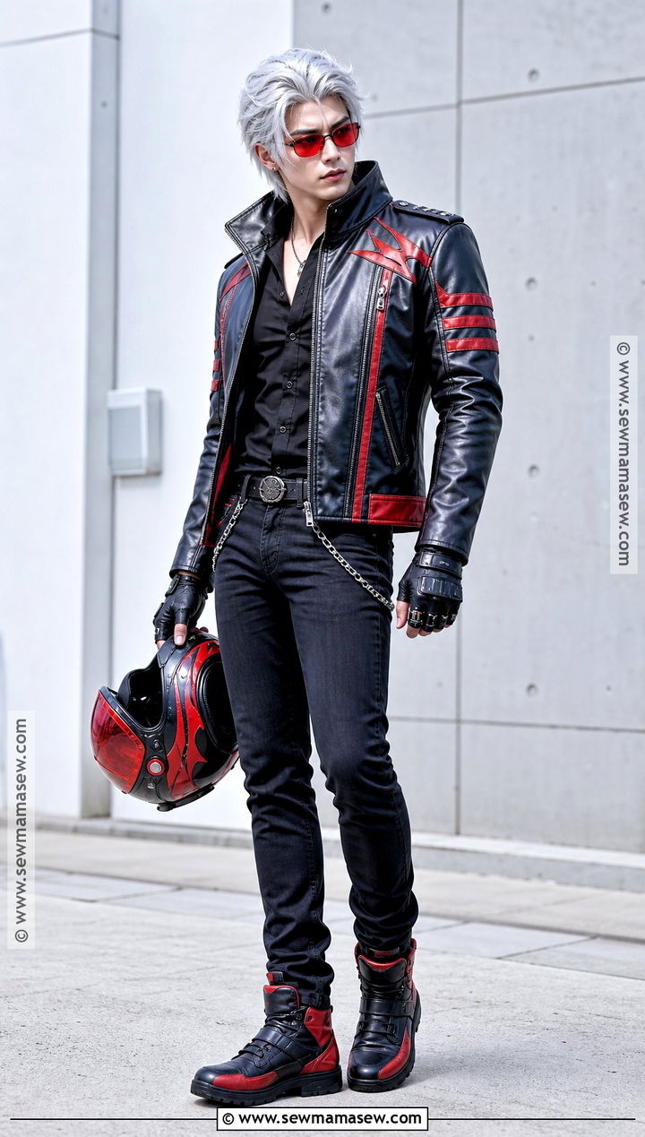 Sylus Biker Cosplay - 30 Love And Deepspace Cosplay Ideas