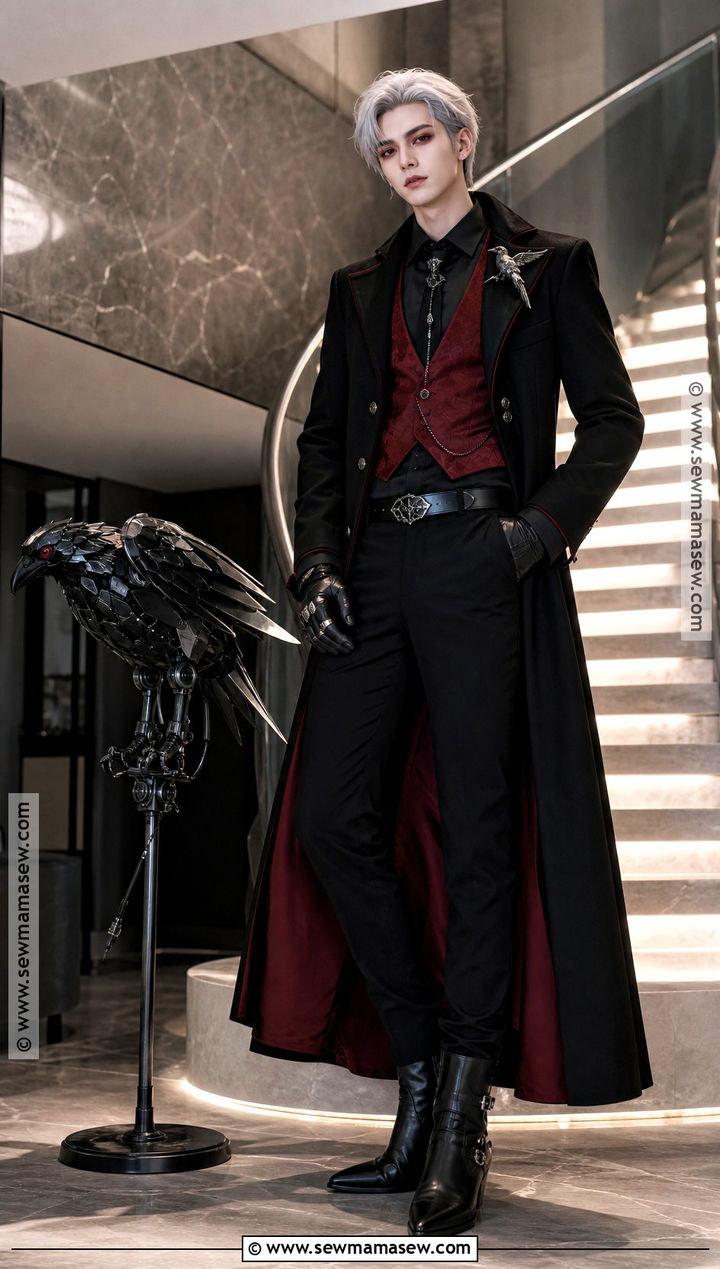 Sylus Red And Black Cosplay - 30 Love And Deepspace Cosplay Ideas