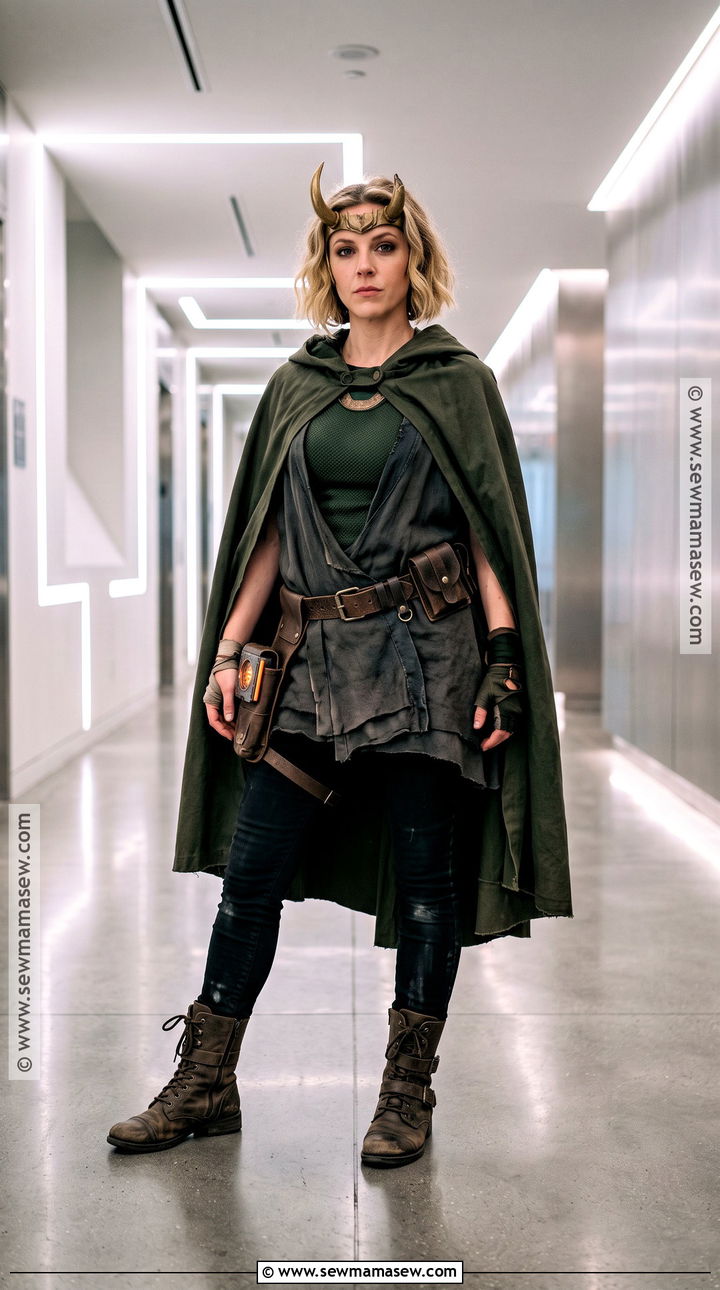 Sylvie Lady Loki Cosplay With Broken Crown - 30 lady loki cosplay ideas