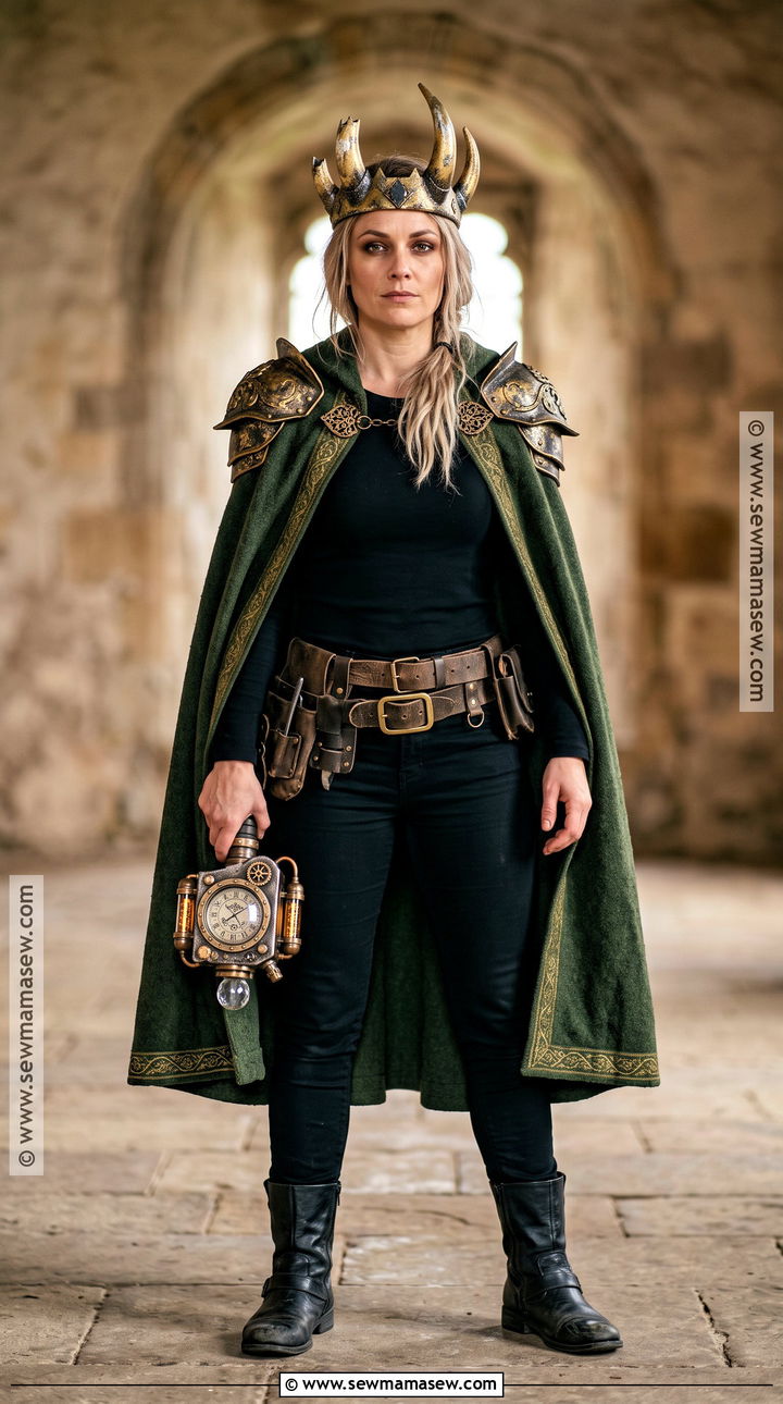 Sylvie Loki Costume With Broken Horn Crown - 35 loki costume ideas