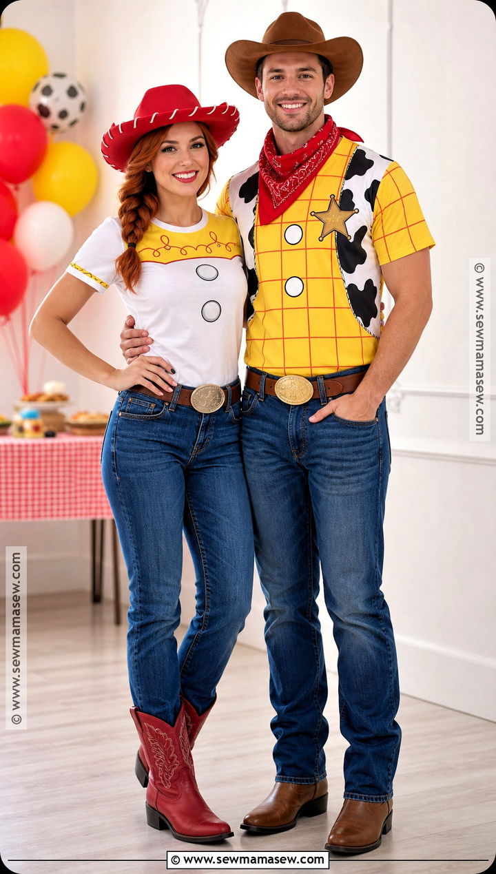 T Shirt Jessie And Woody Costume - 30 Jessie And Woody Costumes for Couples