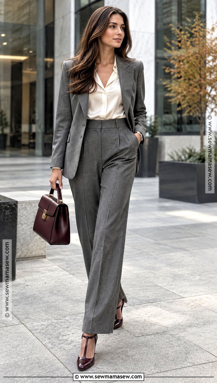 T Strap Heels With A Tailored Suit - 15 fall heels 2026