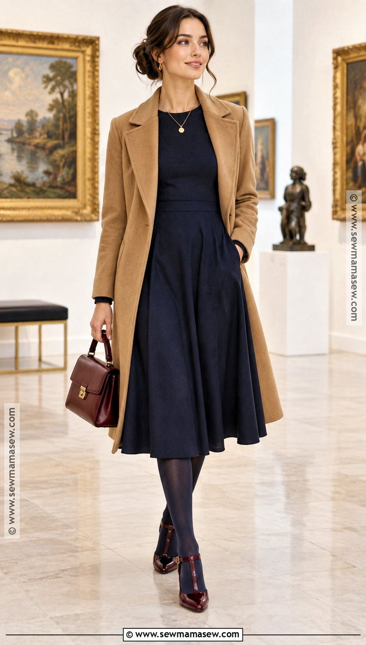 T Strap Shoes With A Line Dress - 25 fall winter shoes