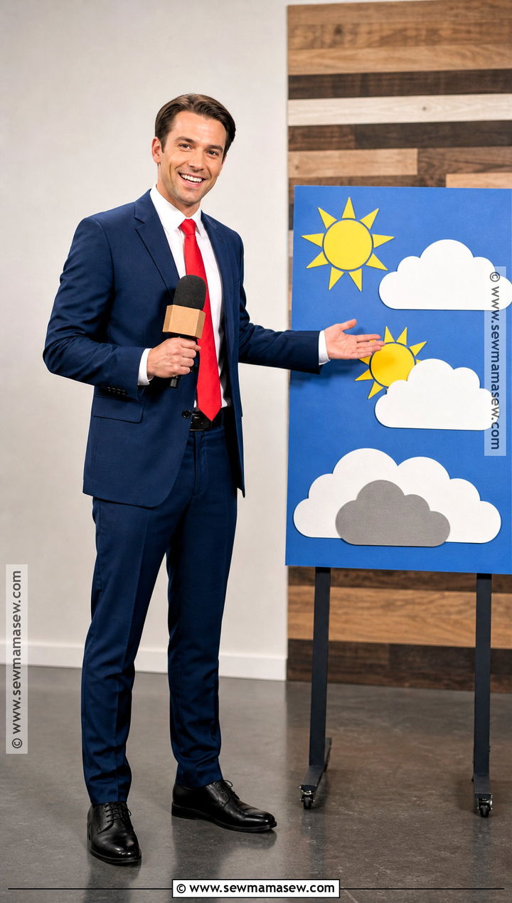 TV Weatherman Costume - 30 Last Minute Costume Ideas for Men