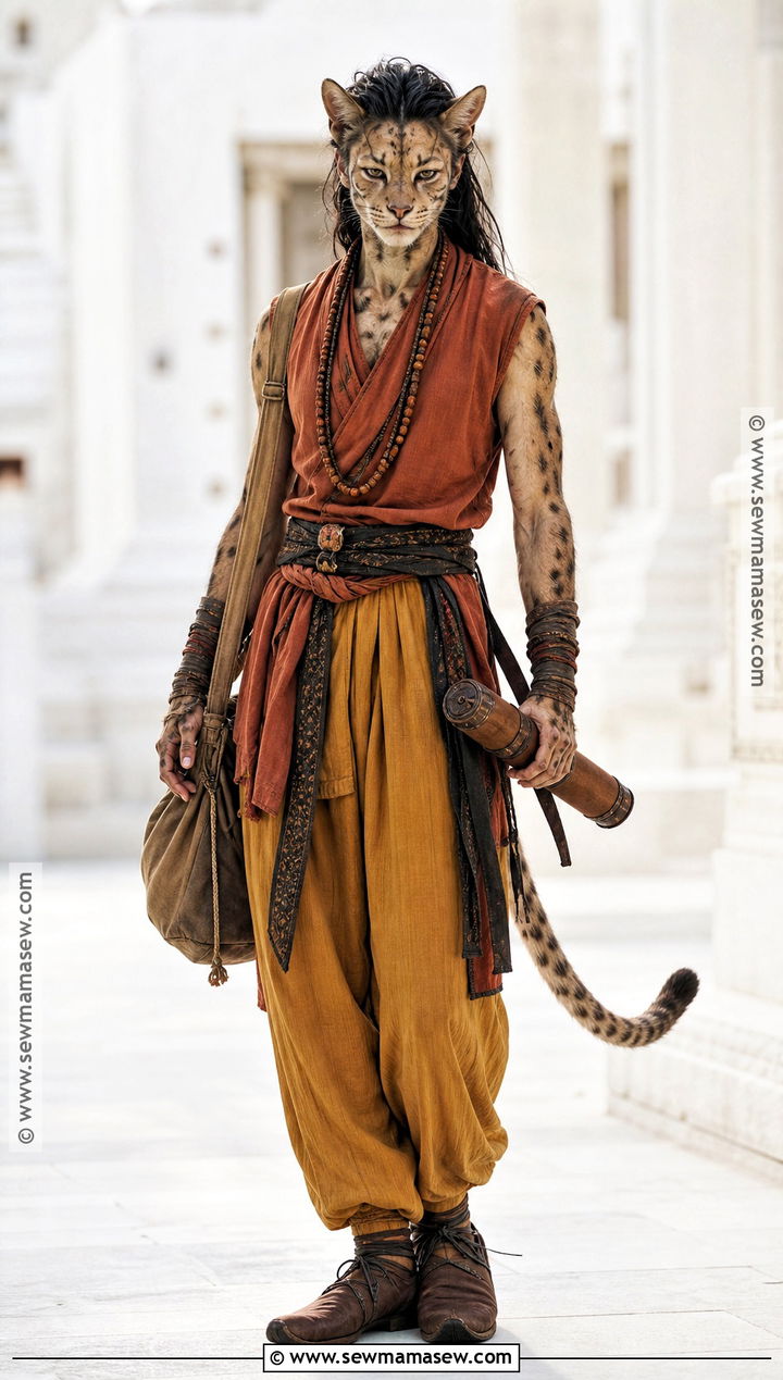 Tabaxi Monk Cosplay - 30 dnd cosplay ideas