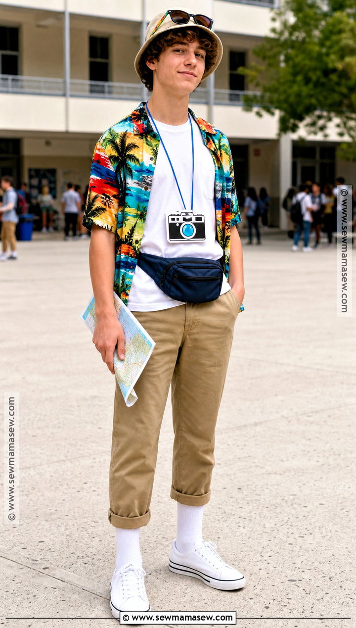 Tacky Tourist Costume - 30 high school halloween costumes
