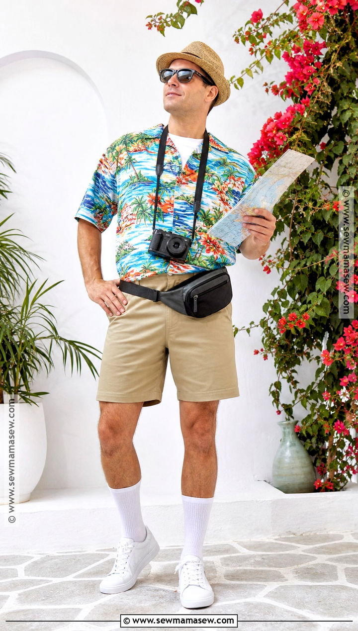 Tacky Tourist Costume - 40 low effort halloween costume ideas