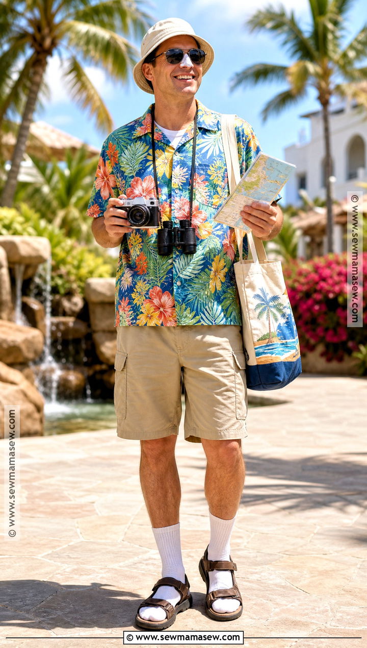 Tacky Tourist Costume - 40 men costume ideas