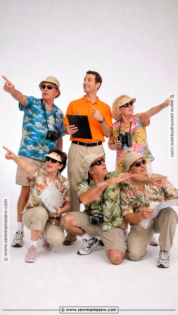 Tacky Tourist Group Costume - 50 group costume ideas