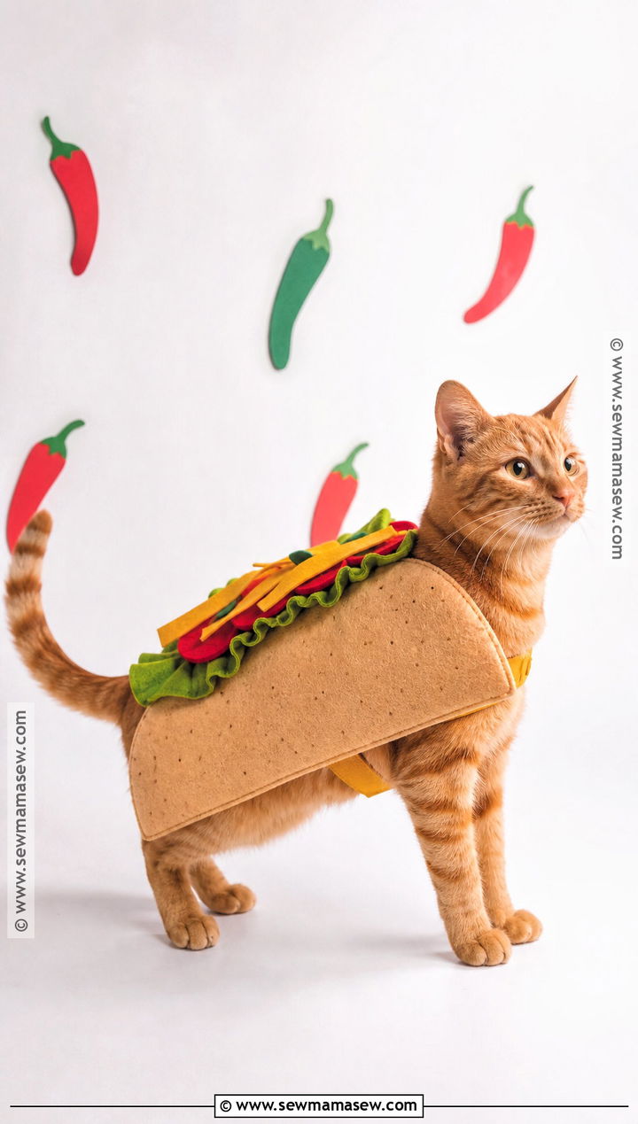 Taco Cat Costume - 30 Halloween Costume Ideas for Cats