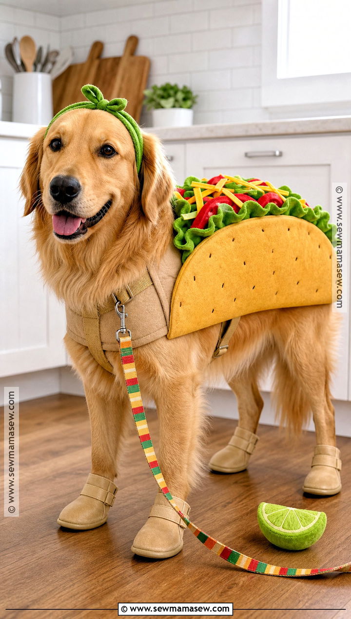 Taco Dog Costume - 40 dog costumes