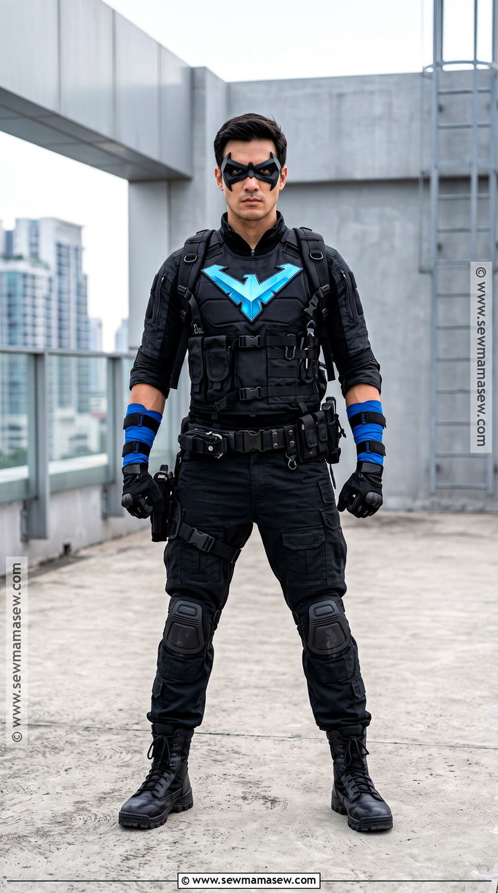 Tactical Nightwing Costume - 35 nightwing costumes