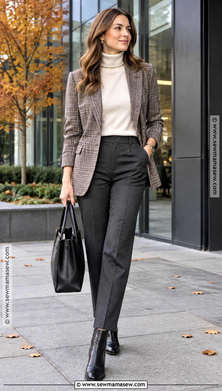 Tailored Trousers And Chelsea Boots - 20 Chelsea Boots Outfit Women Fall