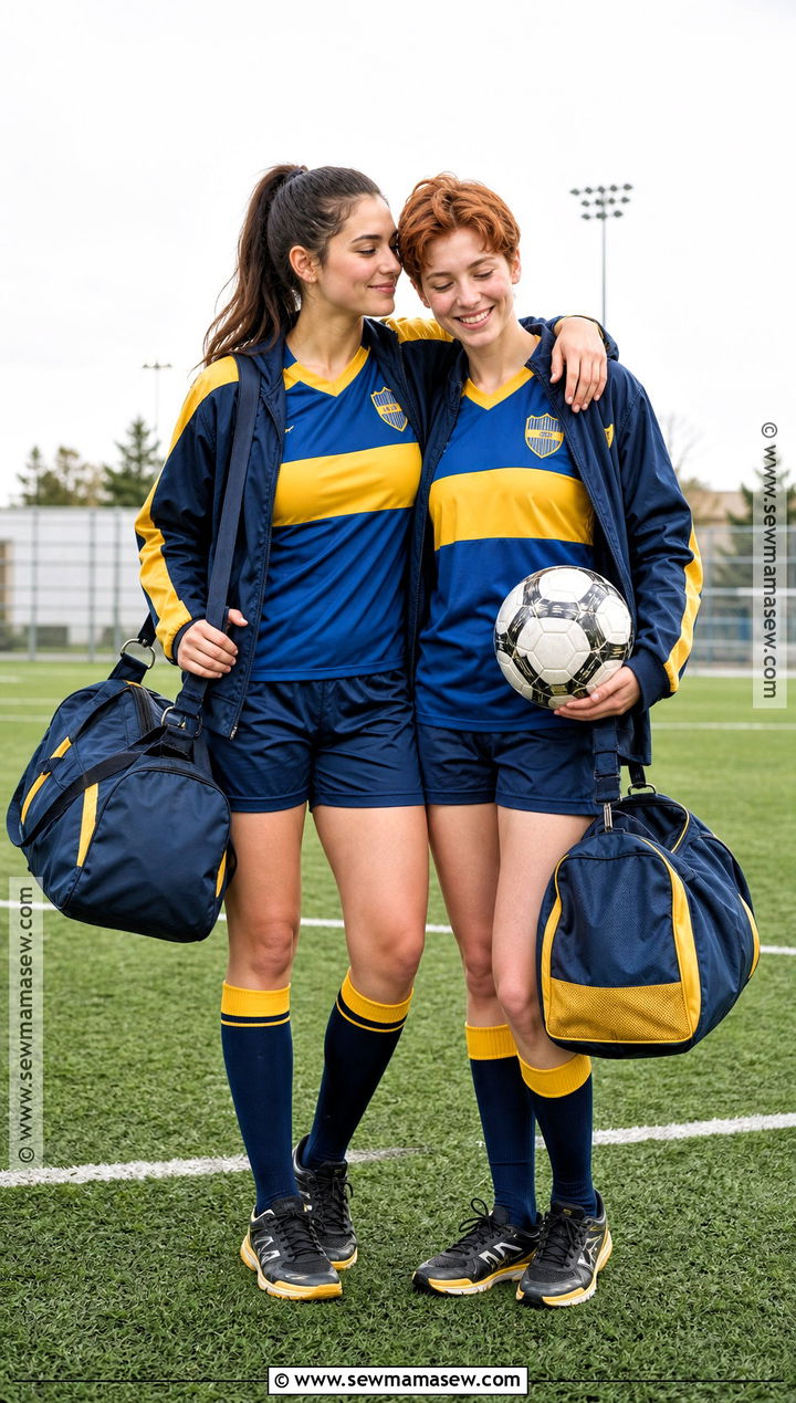 Taissa And Van Soccer Costume - 40 wlw halloween costume ideas