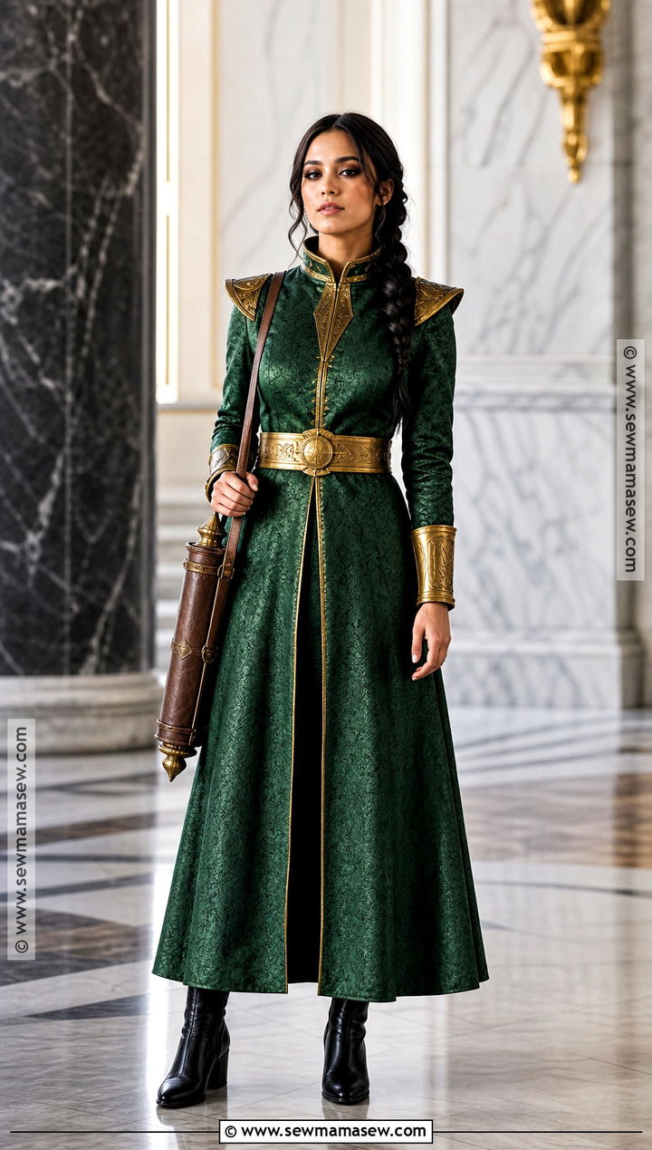 Talia Al Ghul Costume With Green Dress - 30 batman female costume ideas