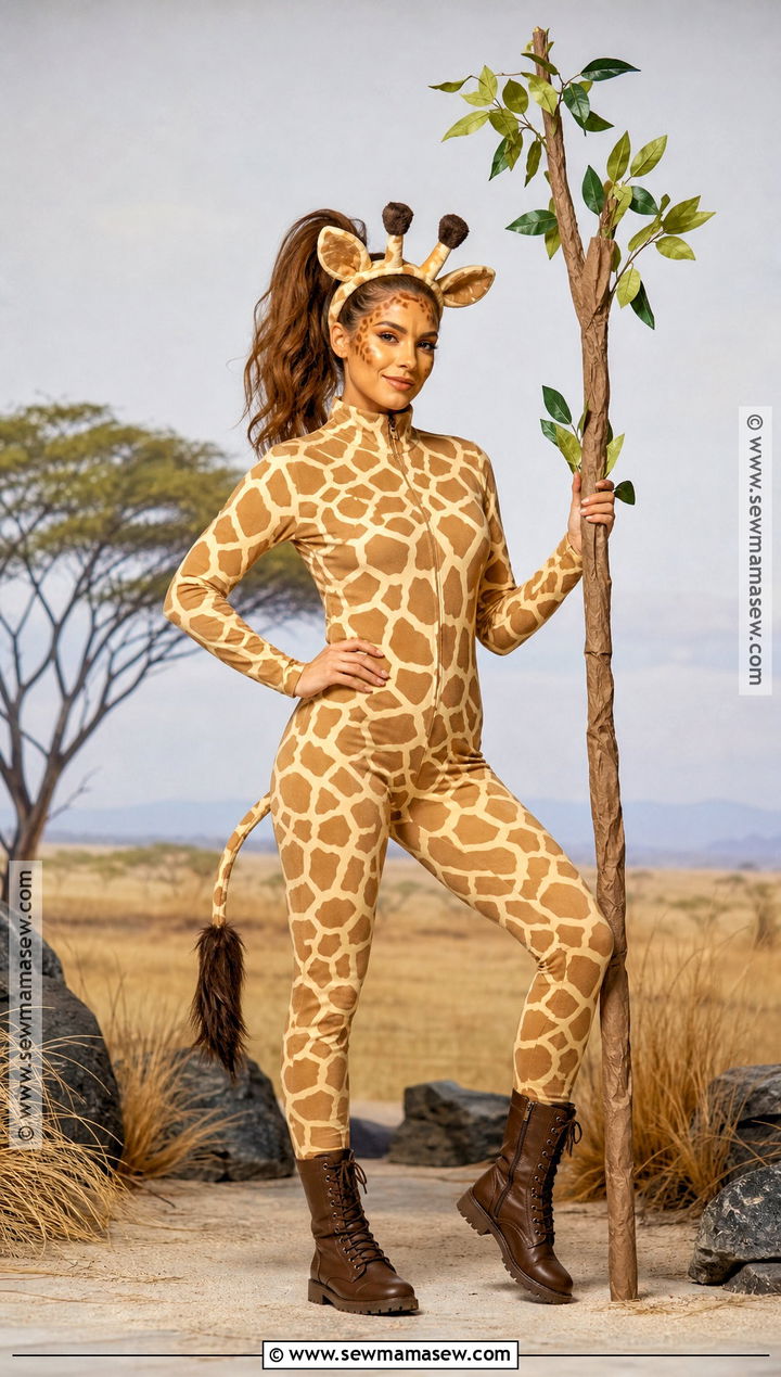 Tall Giraffe Costume - 40 animal costume ideas