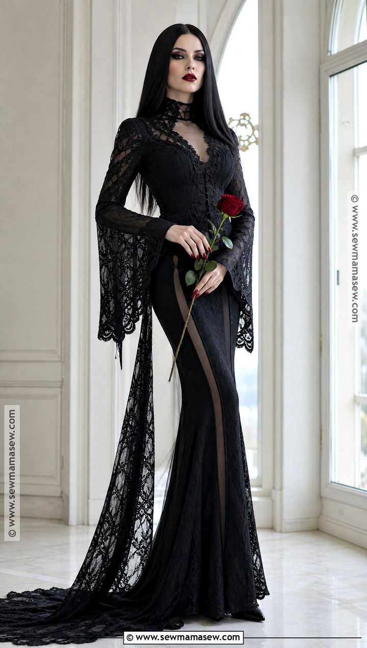 Tall Morticia Addams Costume - 45 morticia addams costume ideas