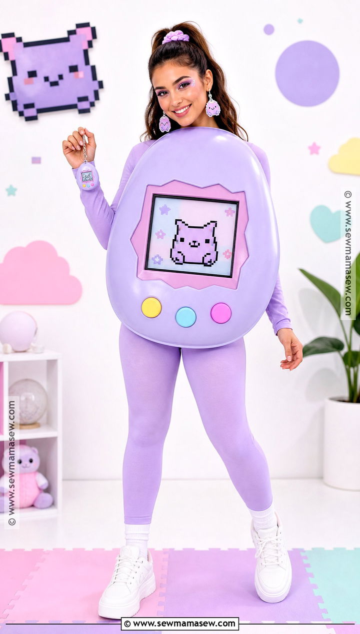 Tamagotchi Costume - 40 90s costume ideas