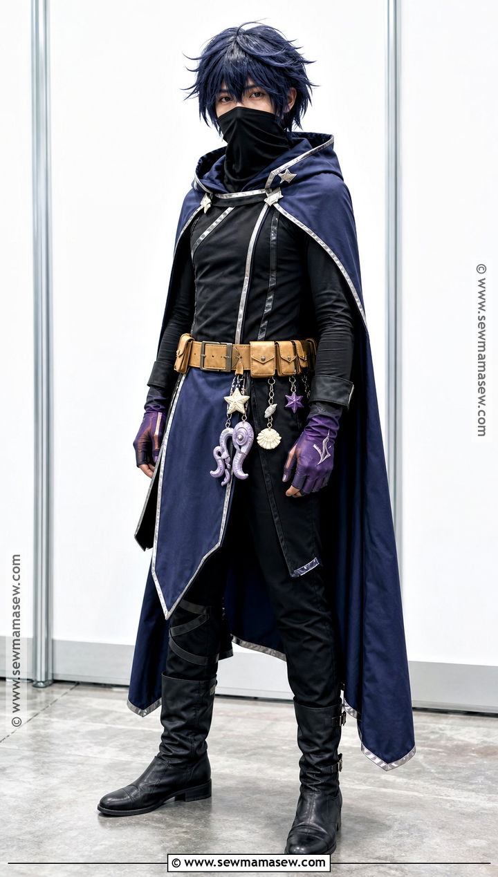 Tamaki Amajiki Hero Costume With Hooded Cape - 30 bnha hero costumes ideas