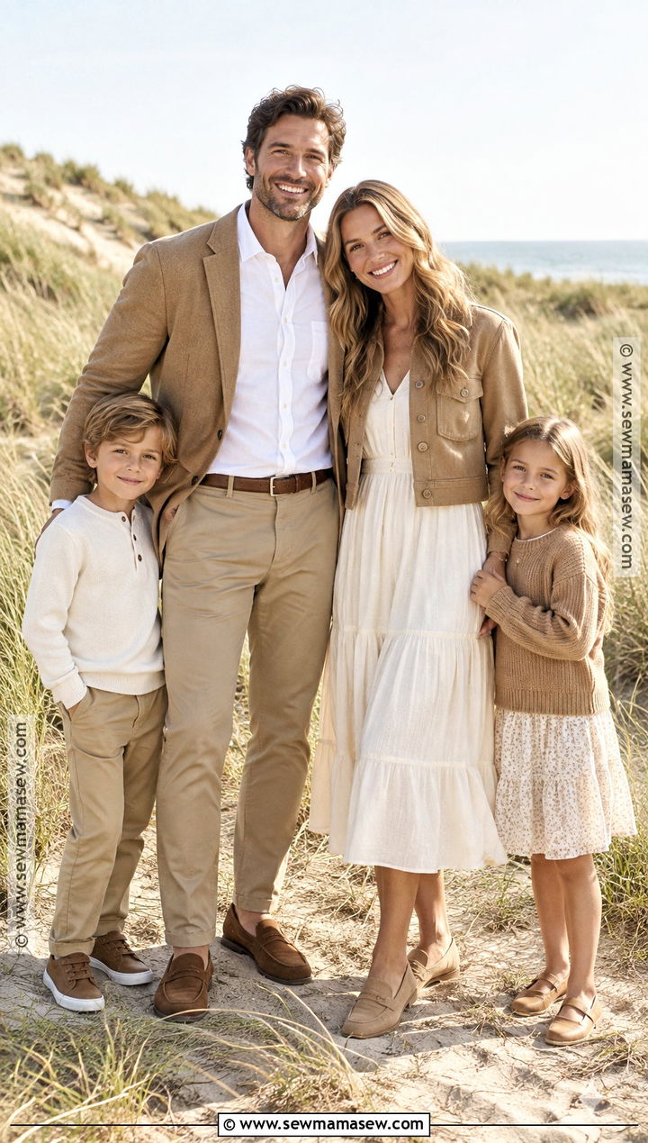Tan And White Family Fall Picture Outfit - 25 family fall pictures outfits