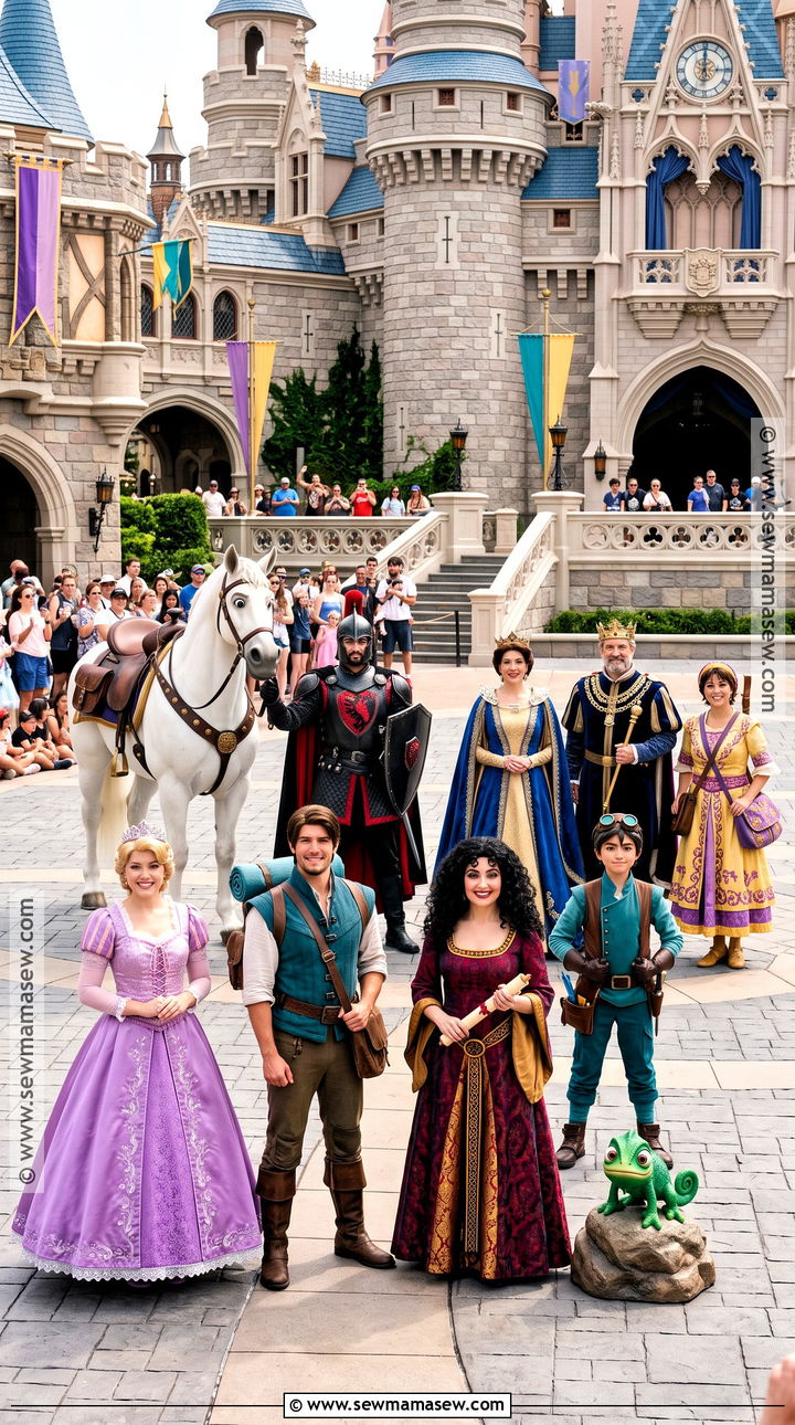 Tangled Cast Group Costume - 35 tangled costume ideas