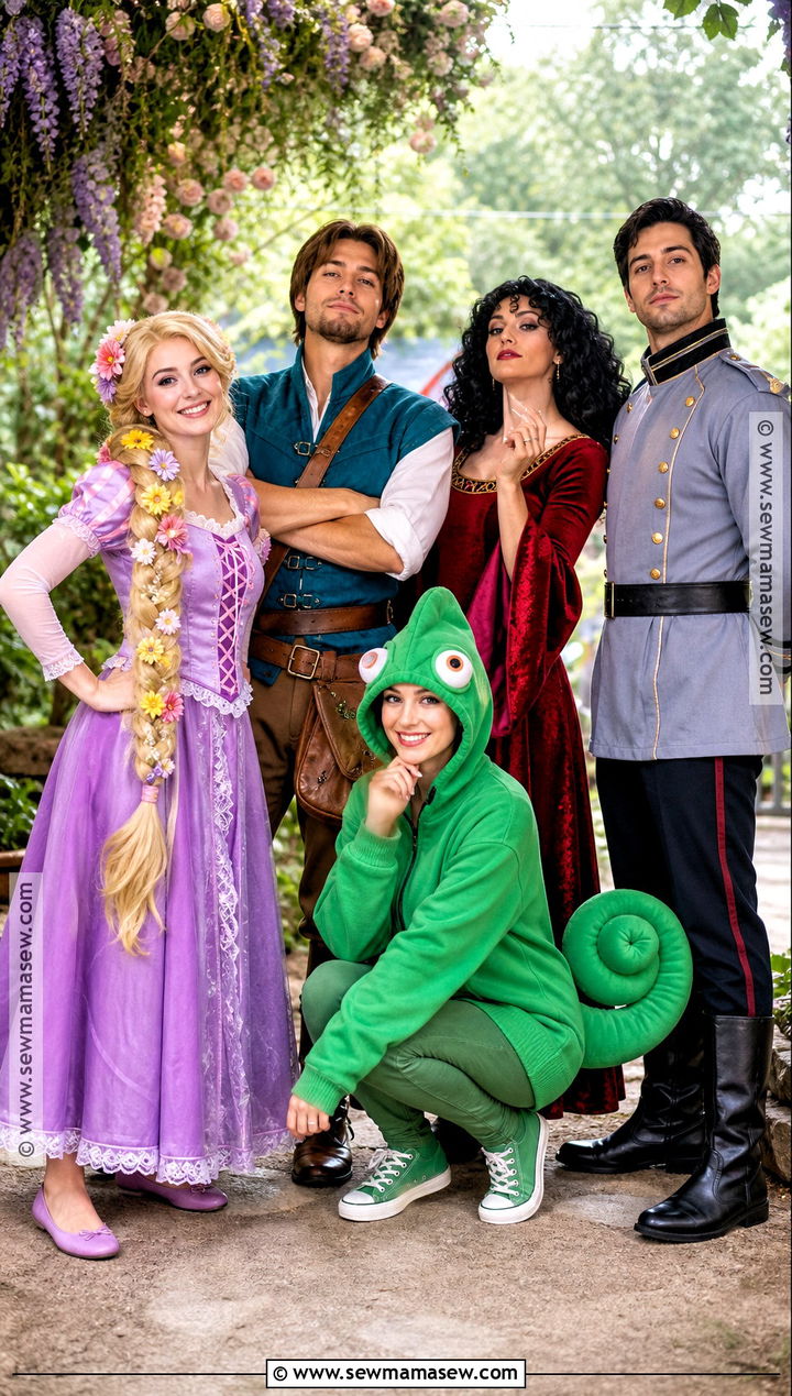 Tangled Disney Group Costume - 30 disney group costumes