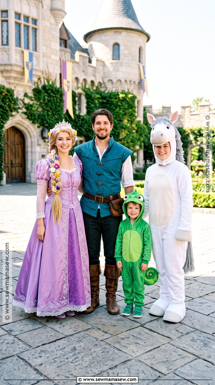 Tangled Family Costume For Four - 35 tangled costume ideas