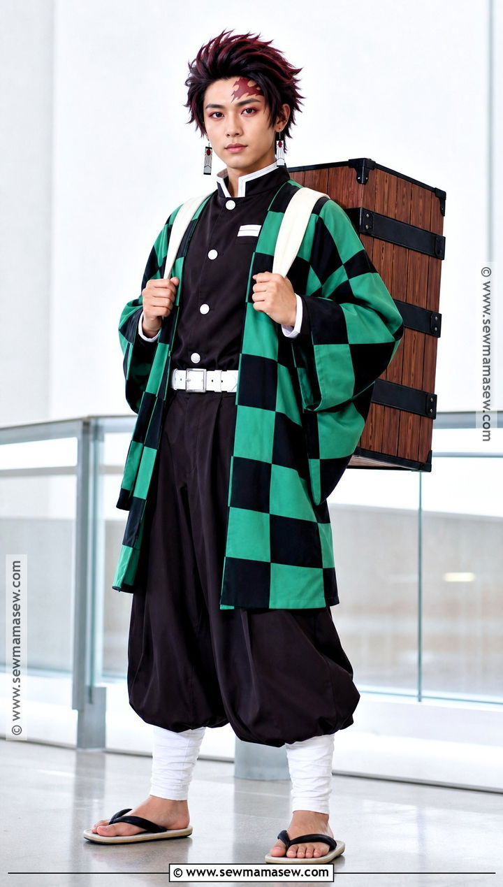 Tanjiro Kamado Cosplay Costume - 35 Cosplay Costumes