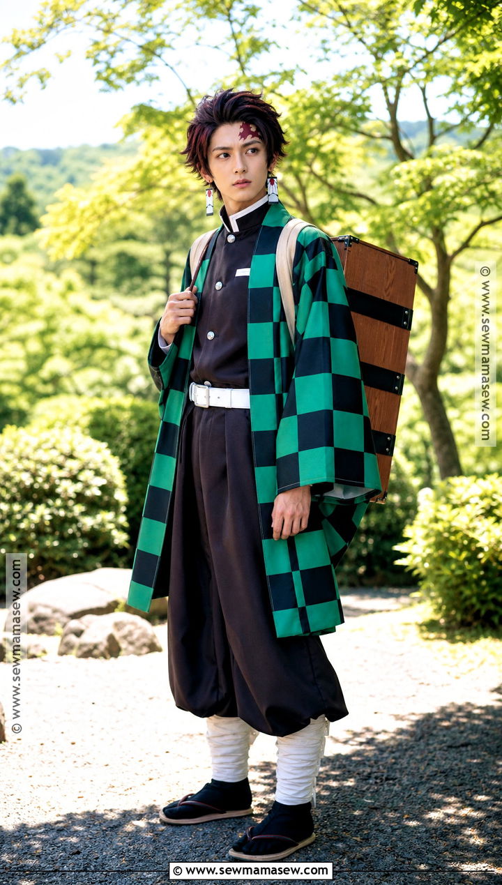 Tanjiro Kamado Cosplay Costume - 30 cosplay costume ideas