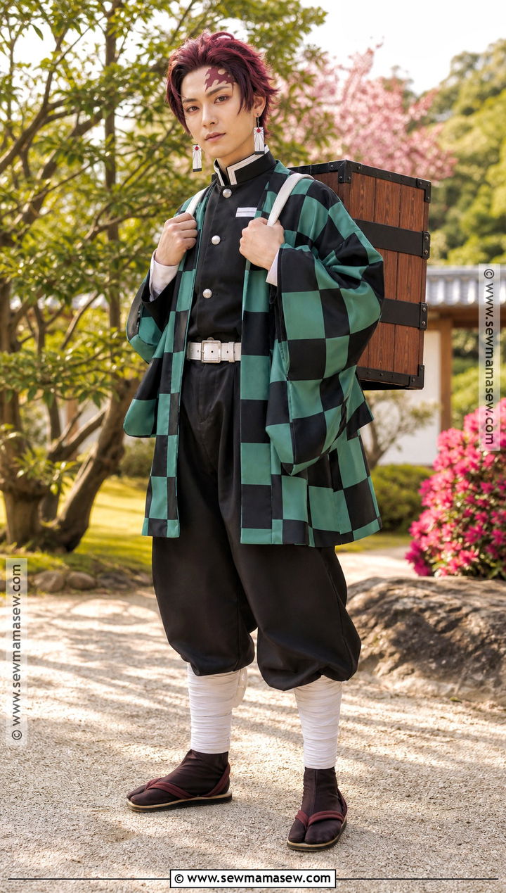 Tanjiro Kamado Cosplay Outfit - 40 cosplay outfits