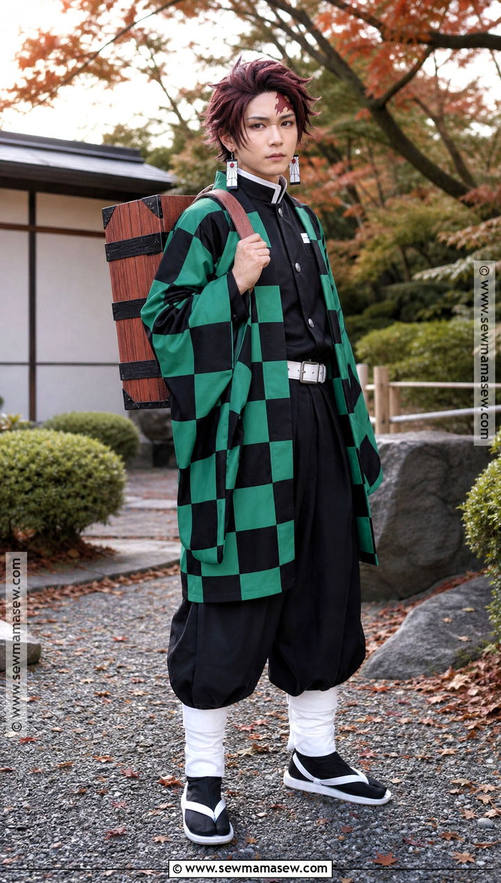 Tanjiro Kamado Halloween Costume - 30 halloween anime costume ideas