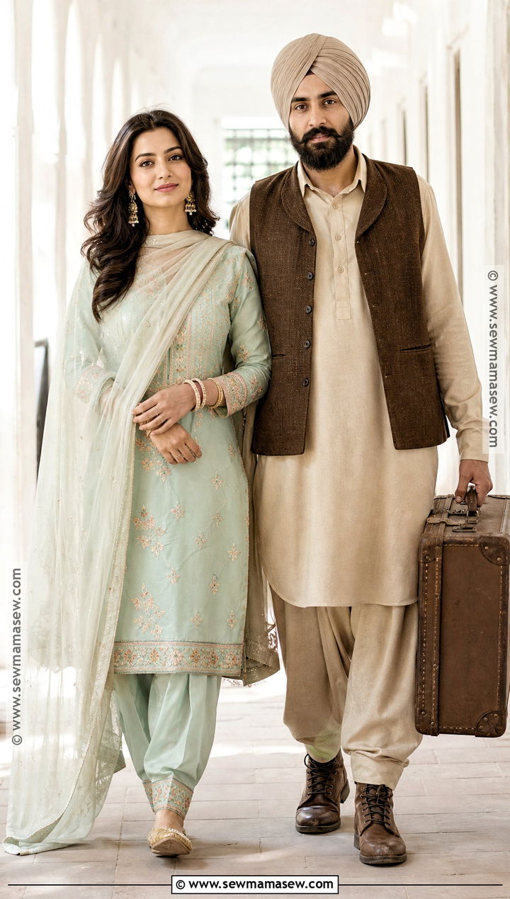 Tara Singh And Sakina Costume From Gadar - 30 Bollywood Couple Costume Ideas
