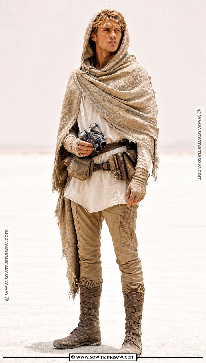 Tatooine Poncho Luke Skywalker Costume - 30 luke skywalker costume ideas