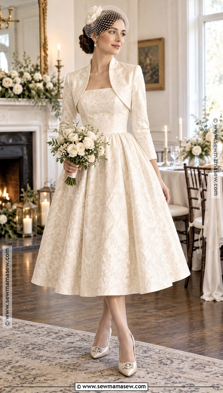 Tea Length November Wedding Dress - 15 november wedding dress brides ideas