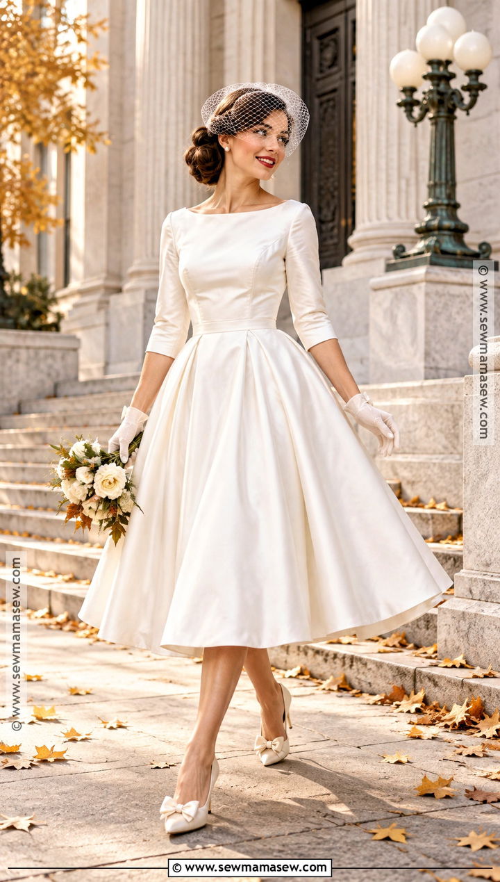 Tea Length Wedding Dress - 15 Wedding Dresses For Autumn