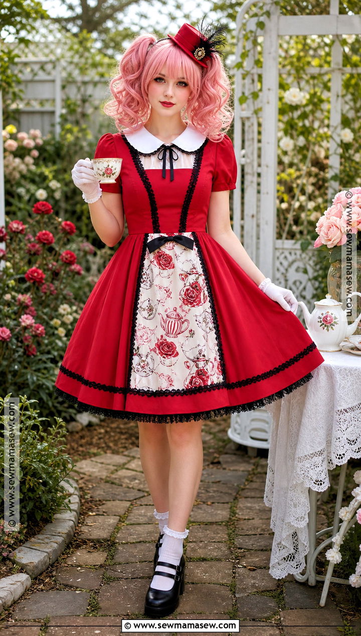 Tea Party Sparkle Cosplay Dress - 30 Sparkle Cosplay Ideas
