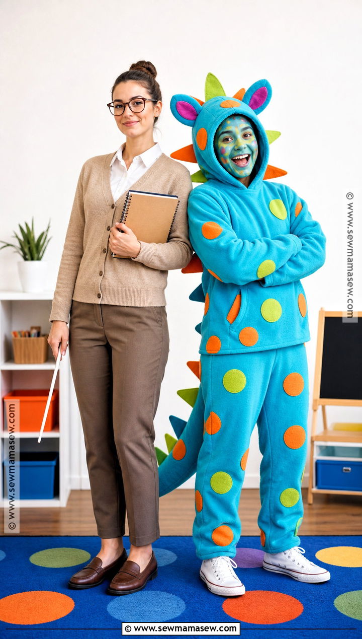 Teacher And Creature Costume - 50 rhyme without reason costume ideas