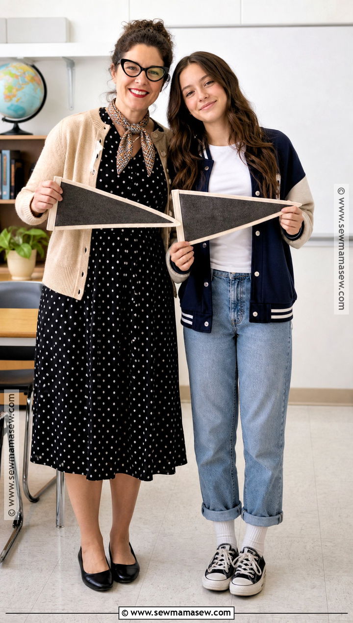Teacher And Student 50th Day of School Outfit - 30 50th day of school dress up ideas