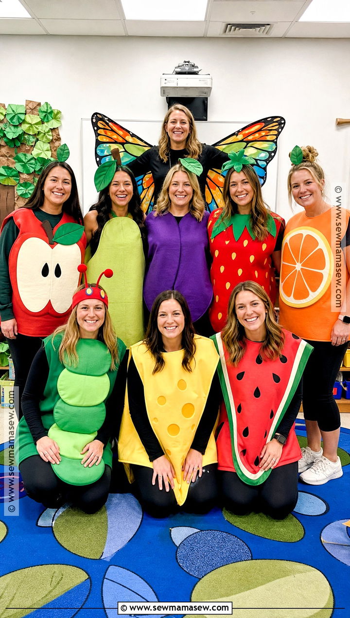 Teacher Group Hungry Caterpillar Costume - 40 hungry caterpillar costume ideas