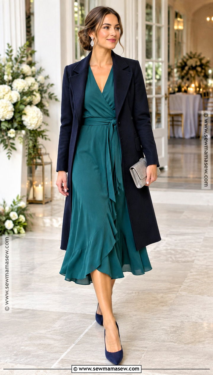 Teal Wrap Wedding Guest Dress - 15 Guest Of Wedding Dress Fall Ideas