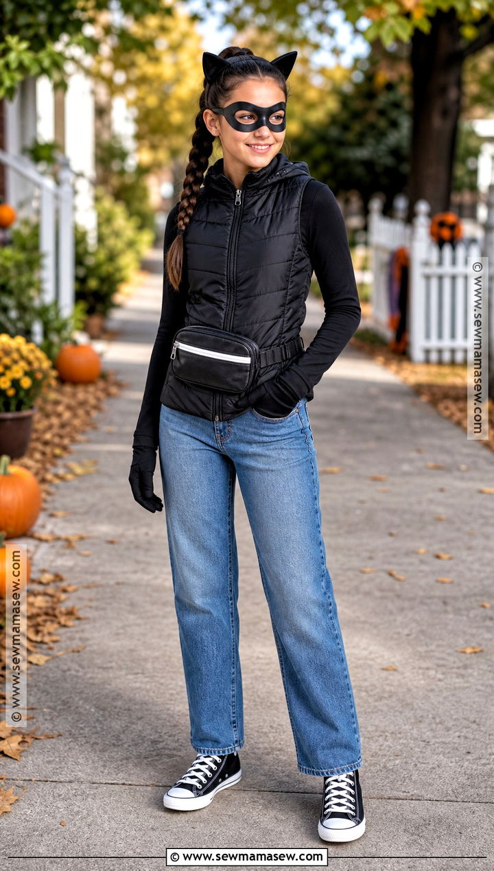 Teen Cat Woman Costume - 40 cat woman halloween costume ideas