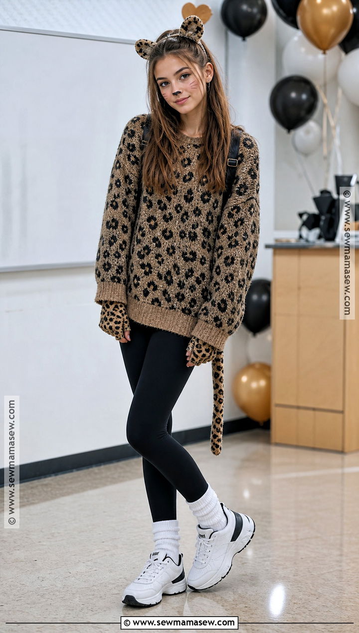 Teen Cheetah Costume - 45 cheetah halloween costume ideas