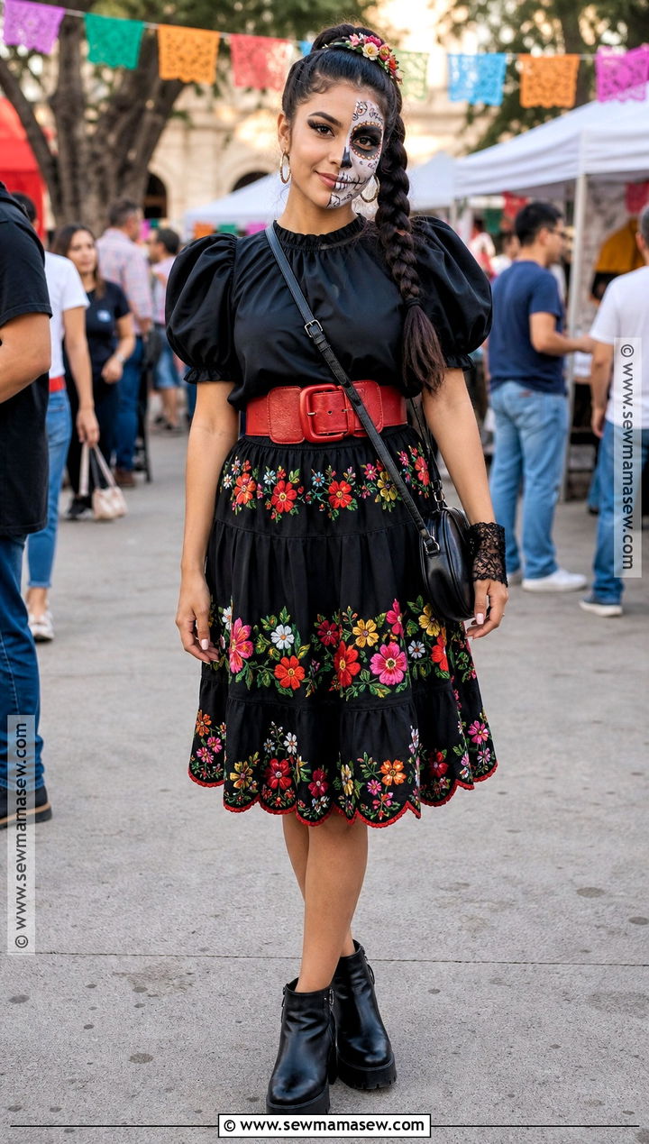 Teen Day Of The Dead Outfit - 35 day of the dead outfit ideas