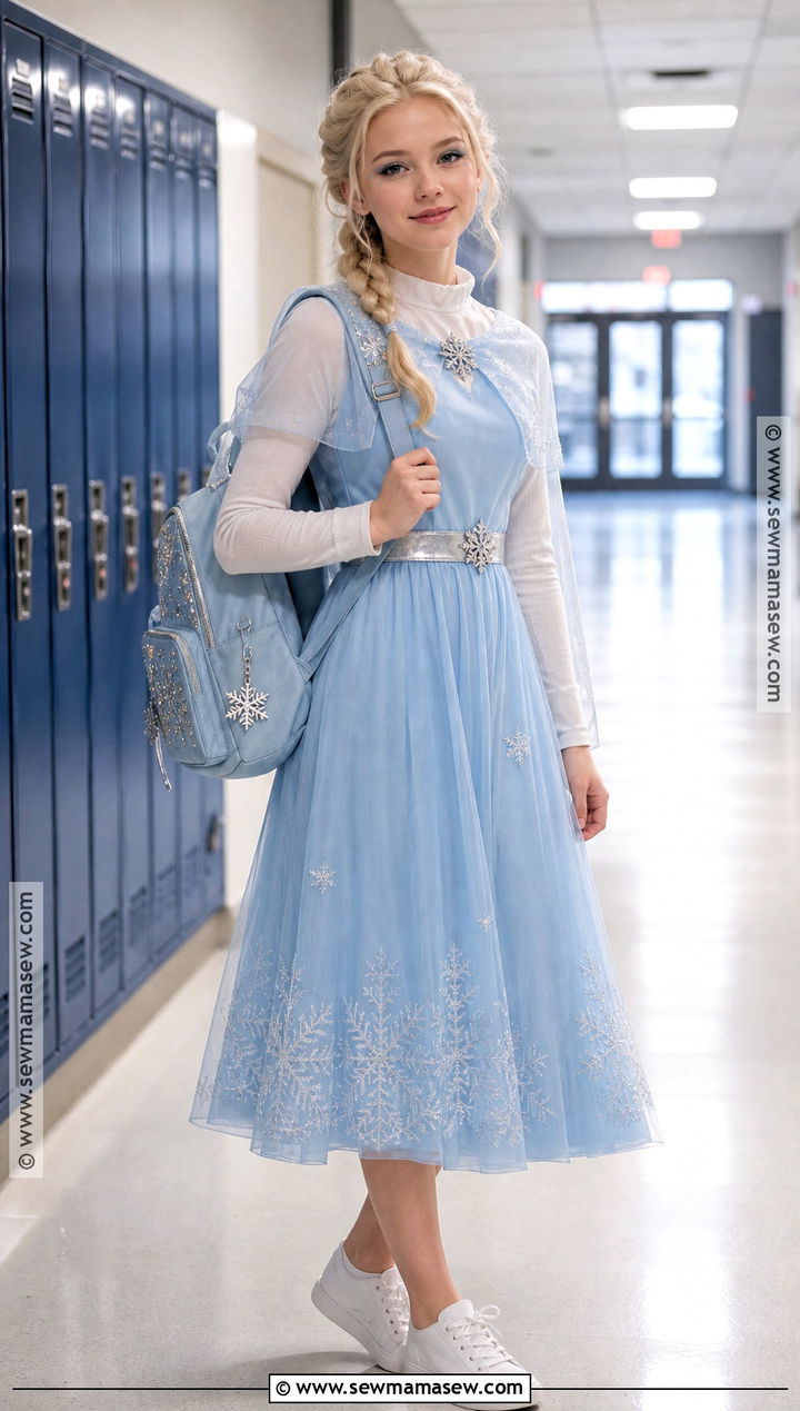 Teen Elsa School Costume - 30 elsa halloween costume ideas
