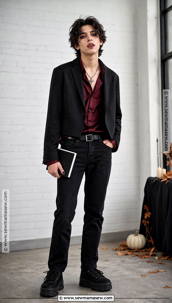 Teen Modern Vampire Costume - 50 vampire costume ideas