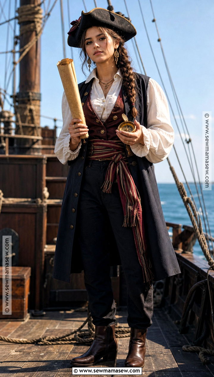 Teen Pirate Captain Costume - 40 teen halloween costumes