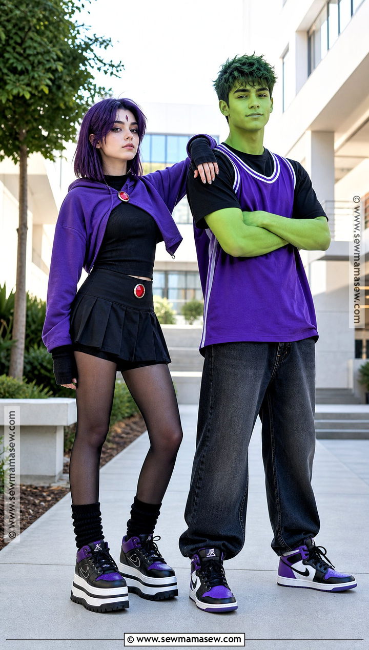 Teen Raven And Beast Boy Costume - 40 raven and beastboy titans costume ideas