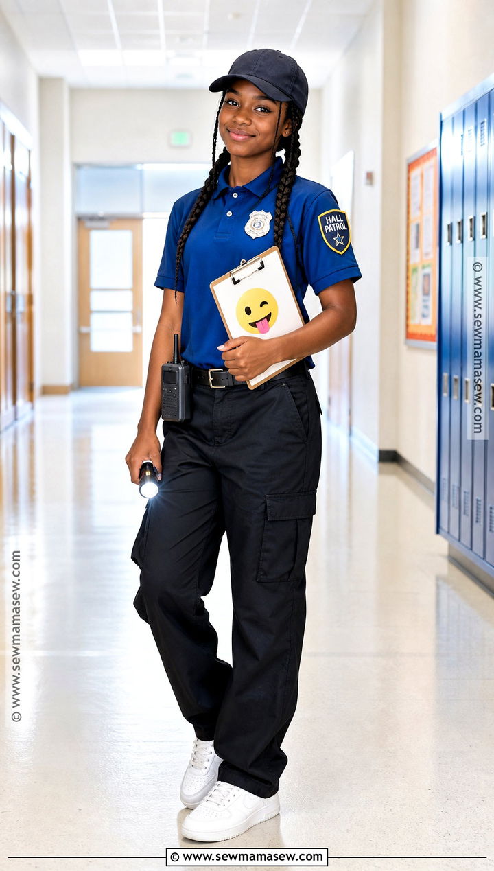 Teen School Friendly Cop Costume - 40 cop halloween costume ideas